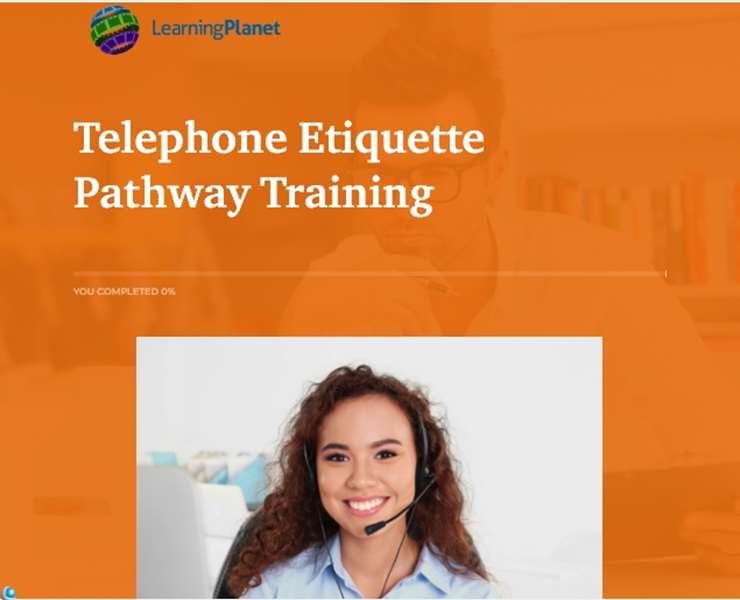 Telephone Etiquette Pathway Training