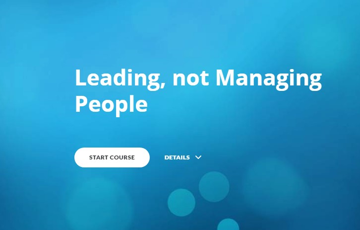 Leading, not Managing People