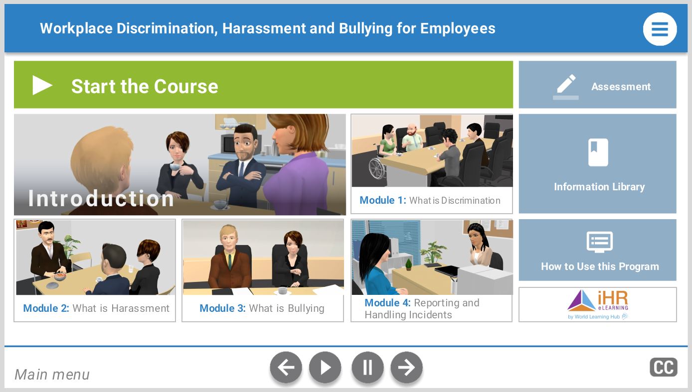 Workplace Discrimination, Harassment and Bullying for Employees (UK Version)
