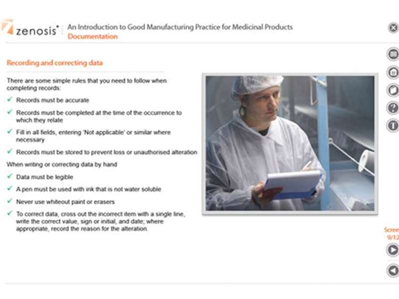 An Introduction to Good Manufacturing Practice for Medicinal Products (GMP01)