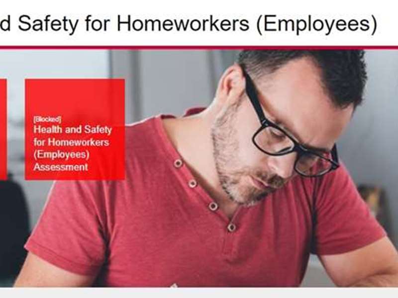 Health and Safety for Homeworkers (Employees)