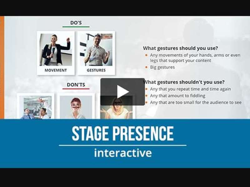Your Stage Presence