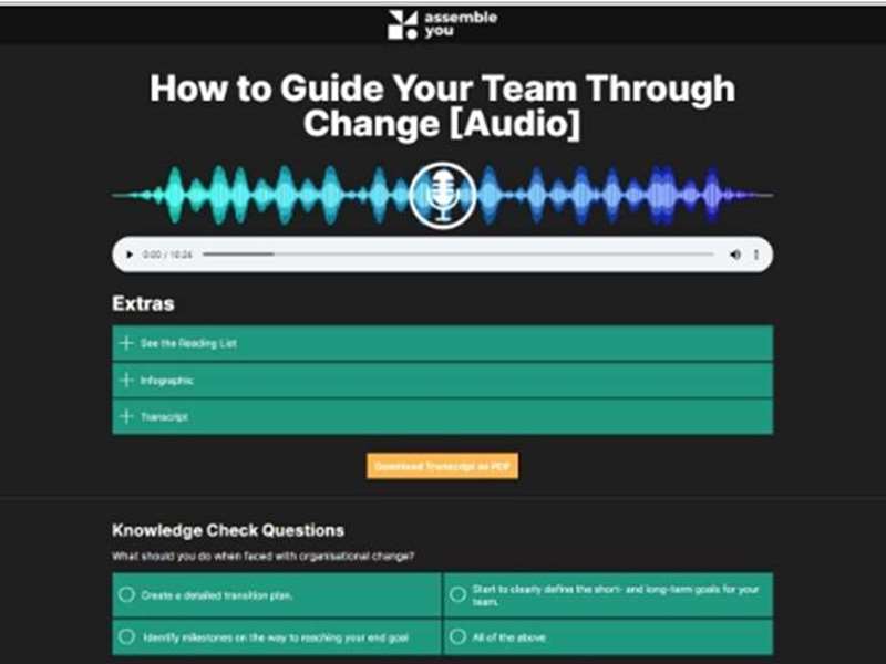 How to Guide Your Team Through Change