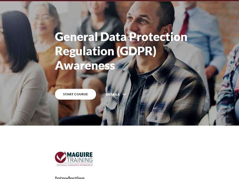 General Data Protection Regulation (GDPR) Awareness
