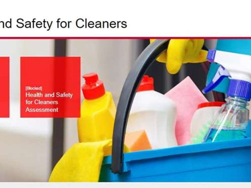 Health and Safety for Cleaners