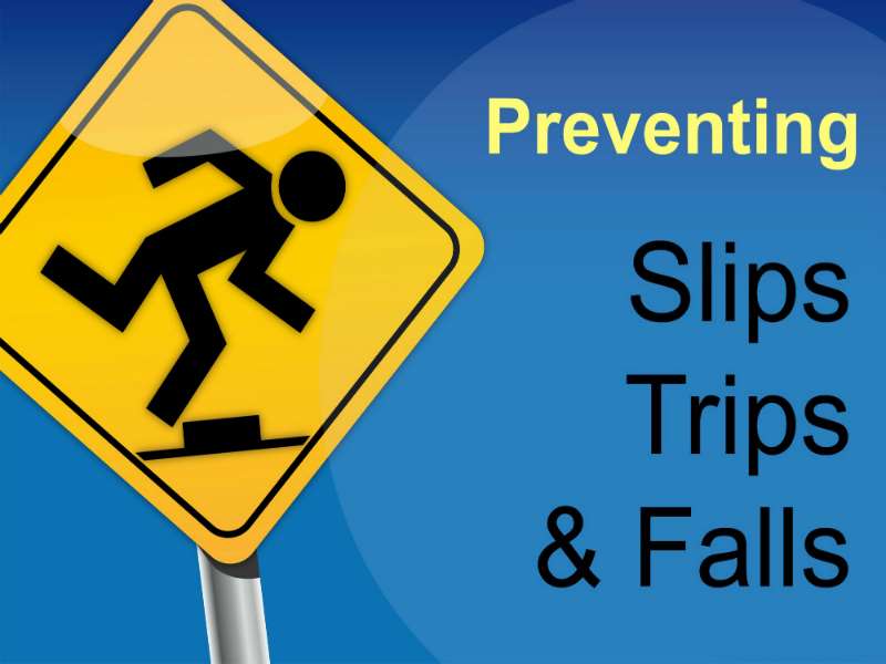 slips trips and falls