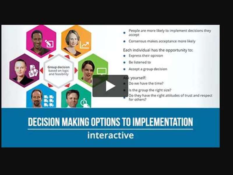 Decision Making: Options to Implementation