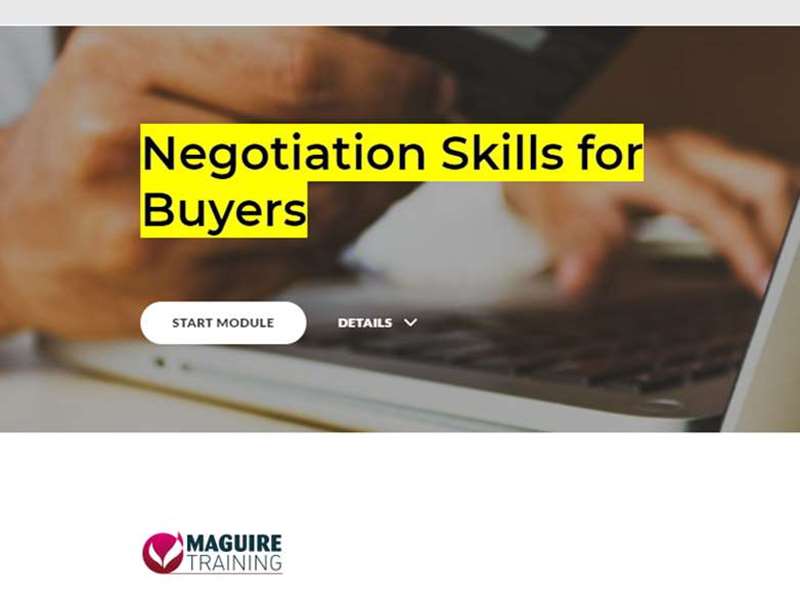 Negotiation Skills for Buyers