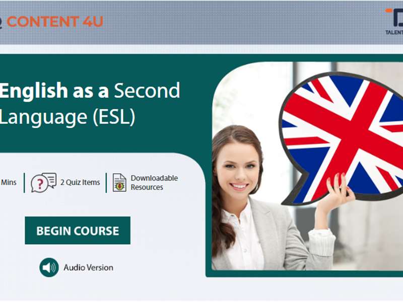 English as a Second Language (ESL)
