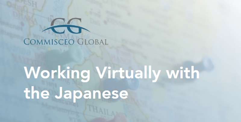 Working Virtually with the Japanese