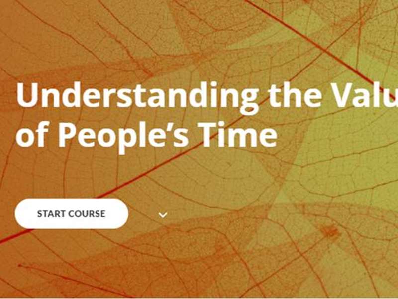 Understanding the Value of People’s Time