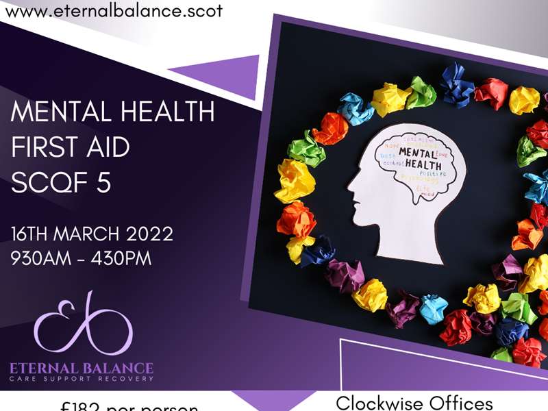 Level 2 (SCQF 5)Mental Health First Aid 