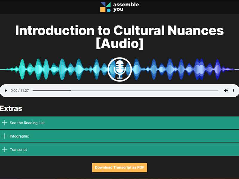 Introduction to Cultural Nuances