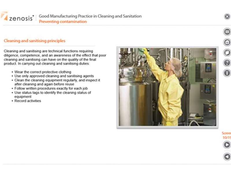 Good Manufacturing Practice in Cleaning and Sanitation (GMP03)