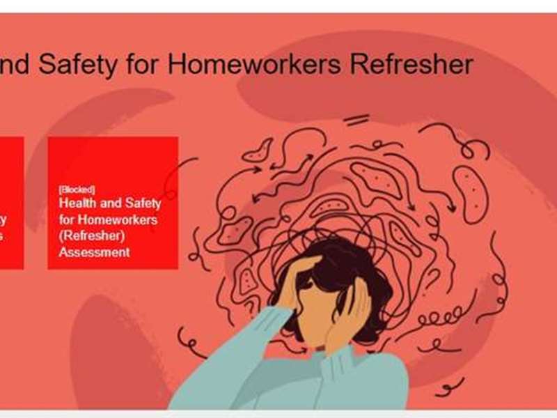 Health and Safety for Homeworkers Refresher