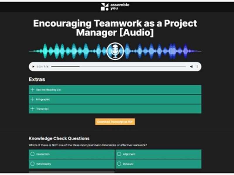 Encouraging Teamwork as a Project Manager