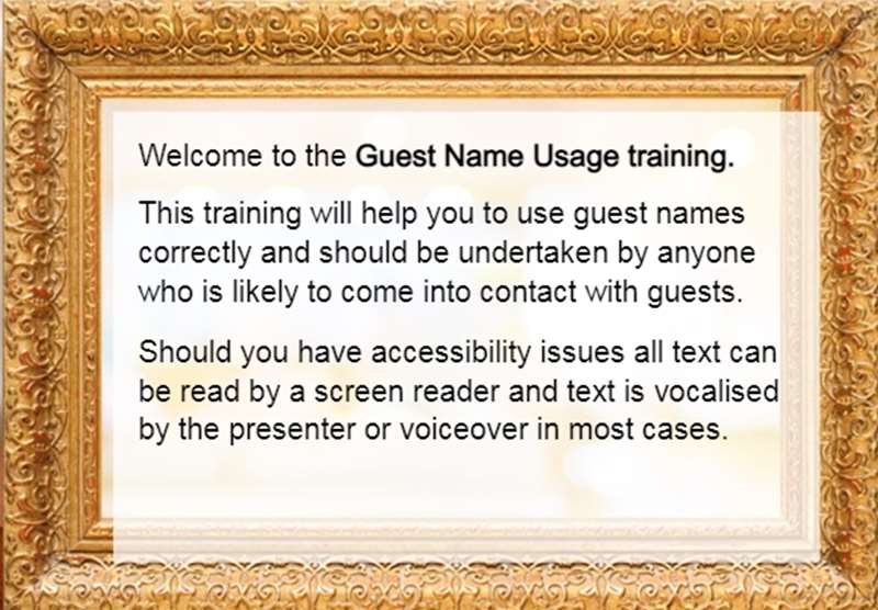 Guest Name Usage