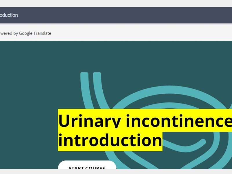 Urinary Incontinence - an Introduction