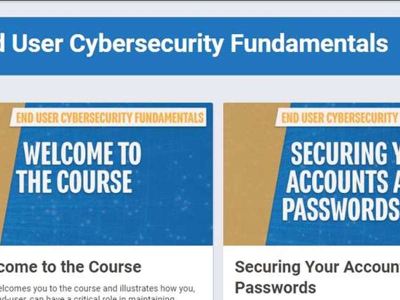 End User Cybersecurity Fundamentals
