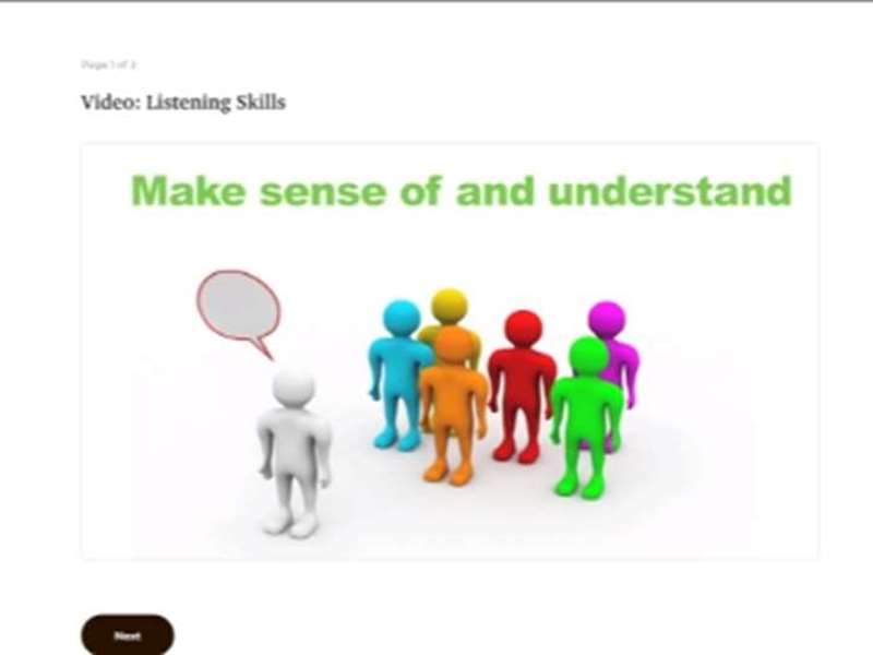 Communication Skills Pathway Training