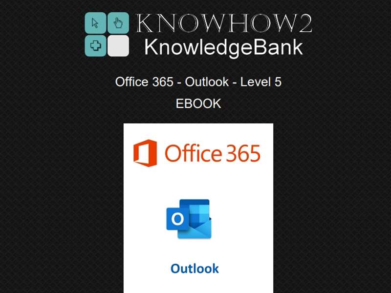 Office 365 - Outlook 2019 - Level 5