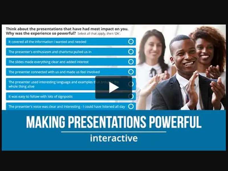 Making Presentations Powerful