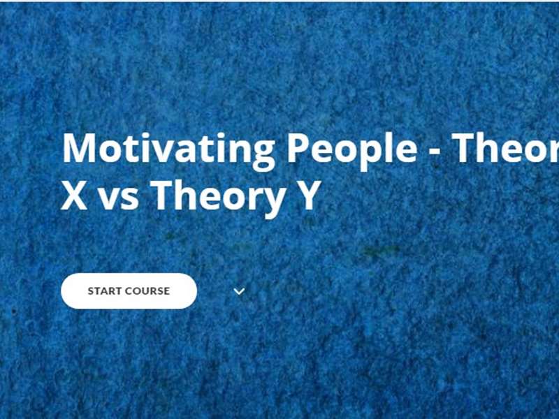 Motivating People - Theory X vs Theory Y