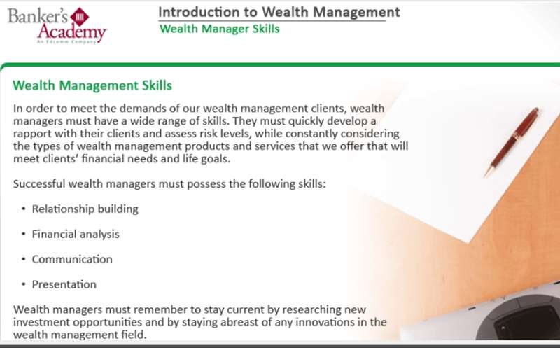 Introduction to Wealth Management