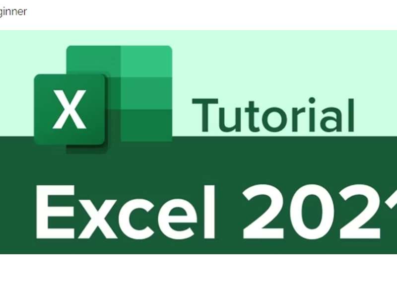 Excel 2021 Beginner