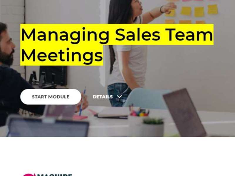 Managing Sales Team Meetings