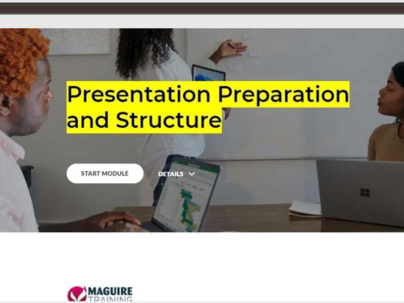 Presentation Preparation and Structure