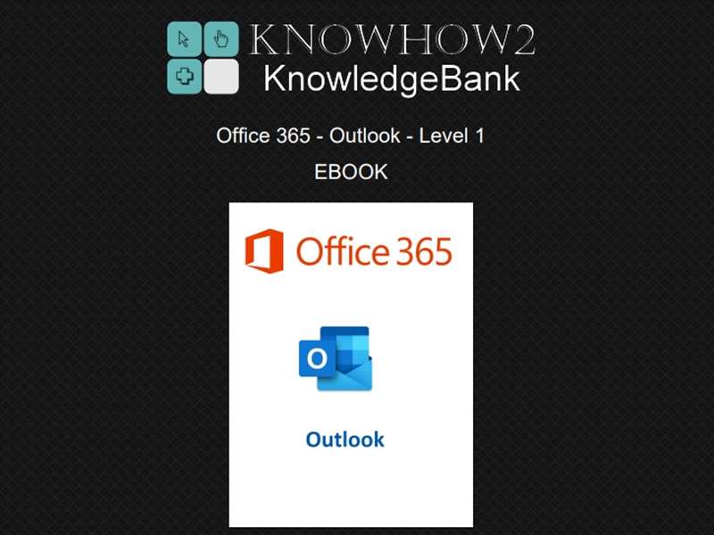 Office 365 - Outlook 2019 - Level 1