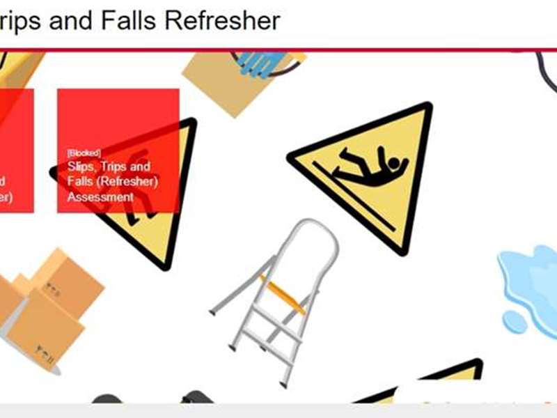 Slips, Trips and Falls Refresher
