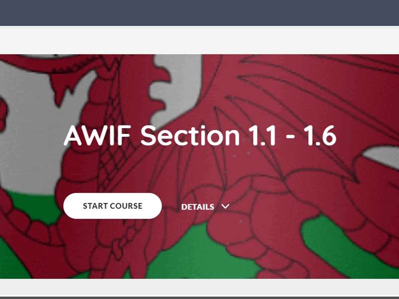 All Wales Induction Framework (Adults)