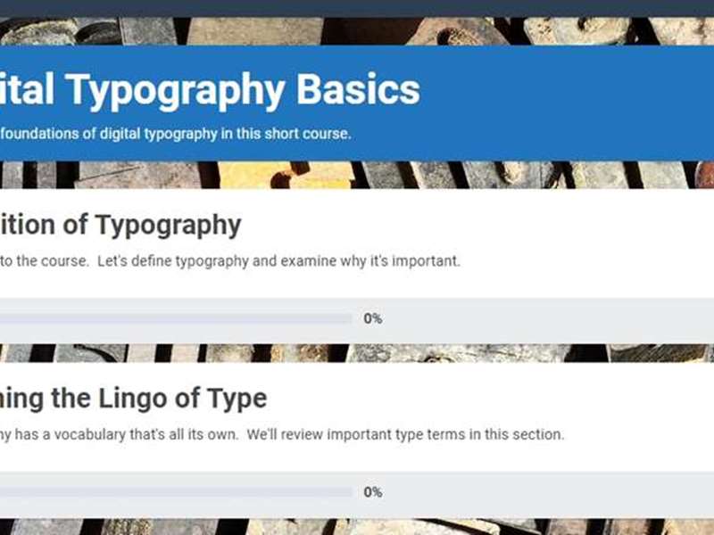 Digital Typography Basics