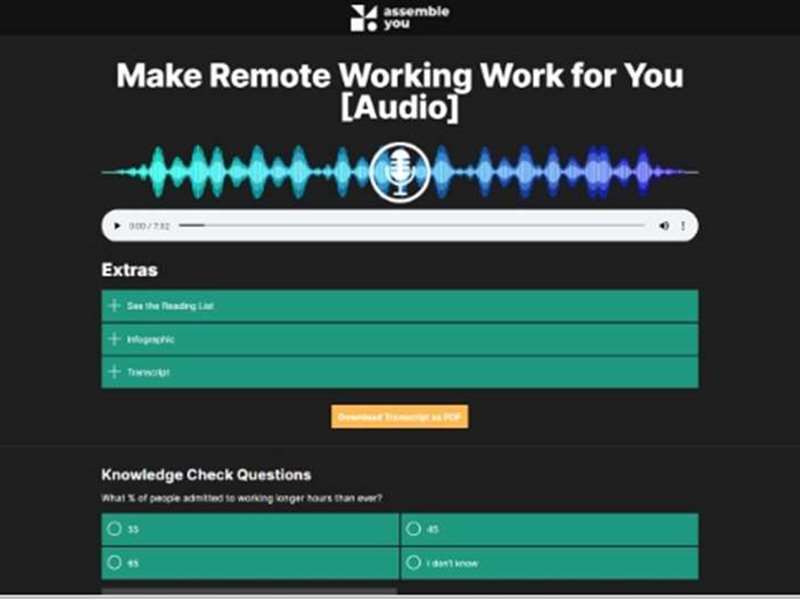 Make Remote Working Work for You