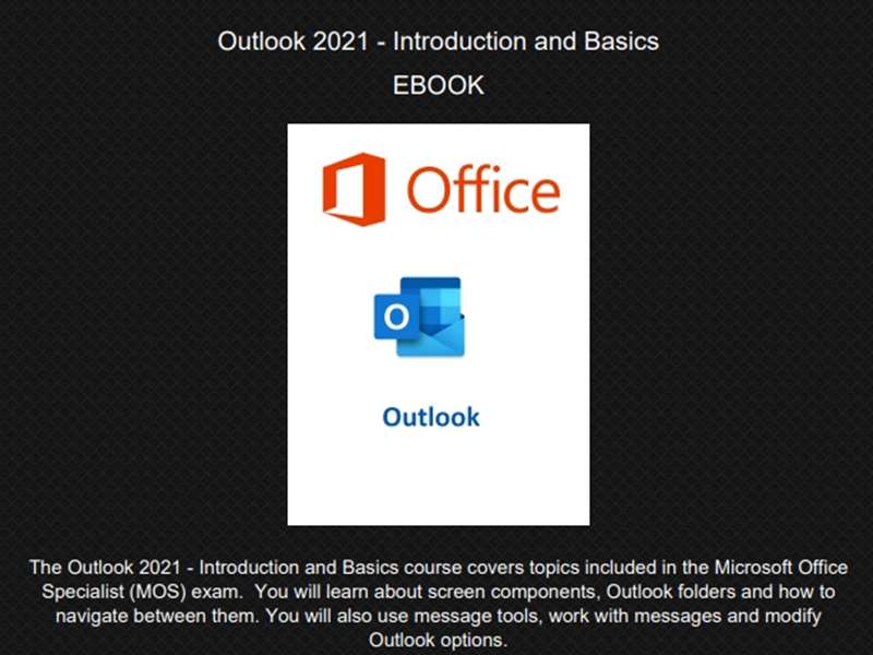 Outlook 2021 - Level 1 - Introduction and Basics