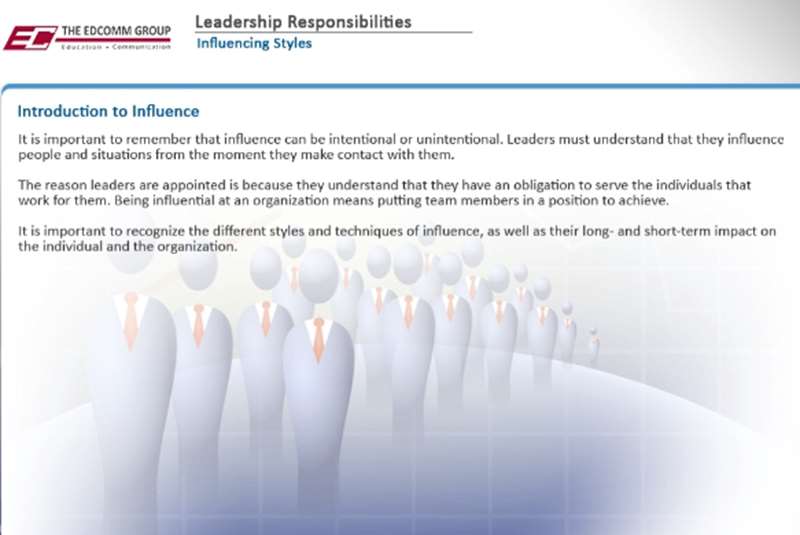 Leadership Responsibilities