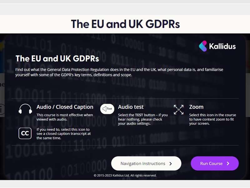 The EU and UK GDPRs