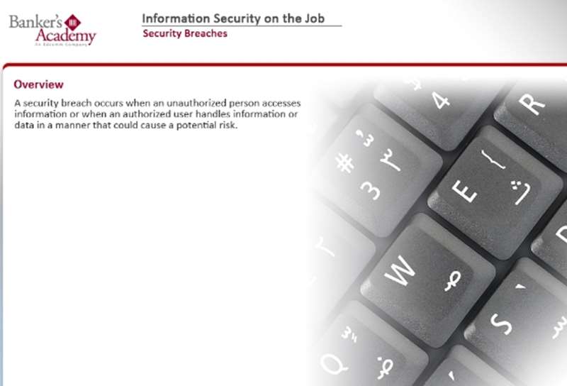 Information Security on the Job