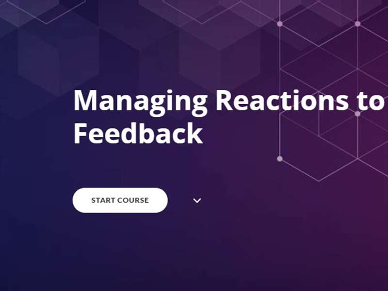 Managing Reactions to Feedback