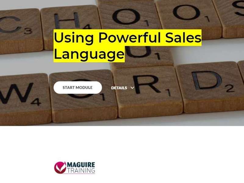 Using Powerful Sales Language