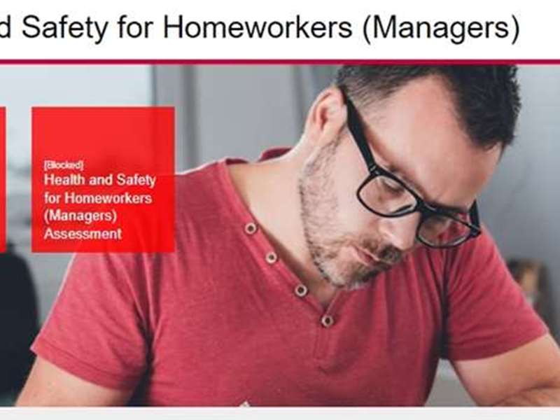 Health and Safety for Homeworkers (Managers)