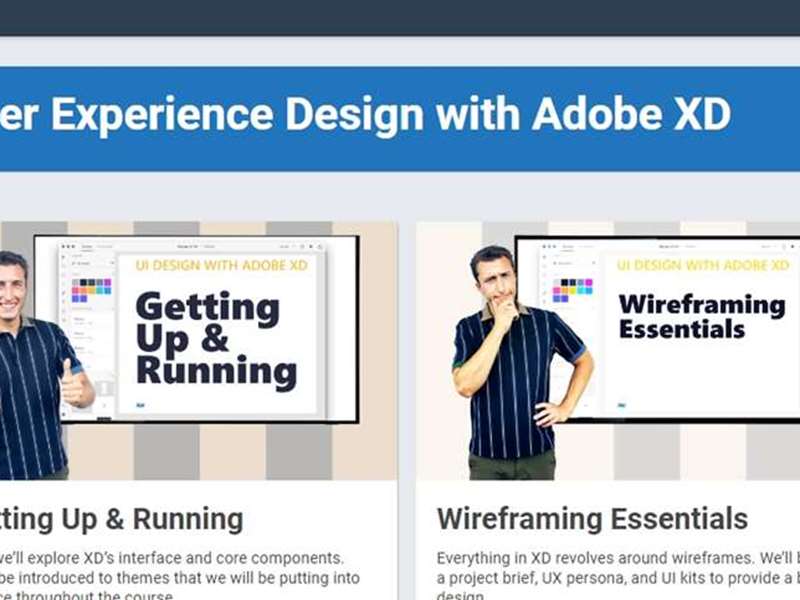 User Experience Design with Adobe XD