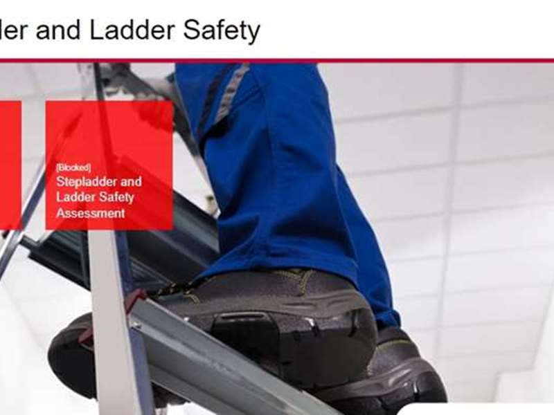 Stepladder and Ladder Safety