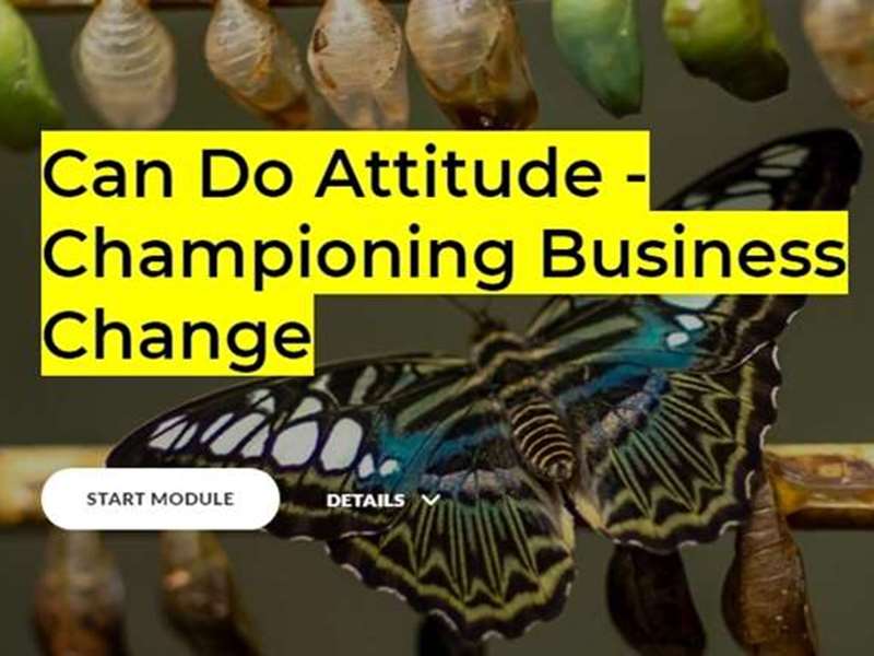 Can Do Attitude - Championing Business Change