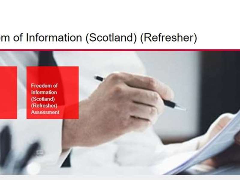 Freedom of Information (Scotland) (Refresher)