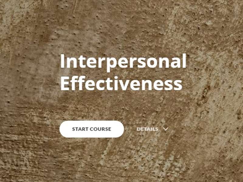 Interpersonal Effectiveness