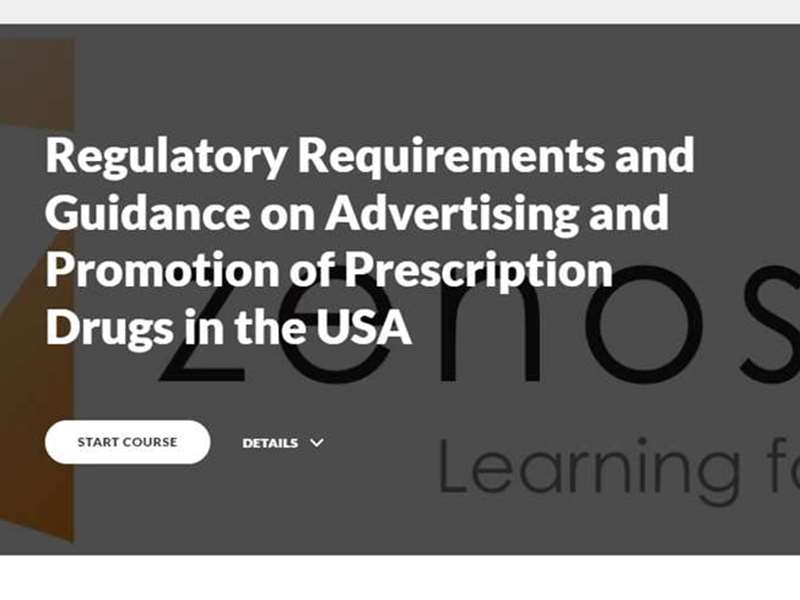 Regulatory Requirements and Guidance on Advertising and Promotion of Prescription Drugs in the USA (SAM02)