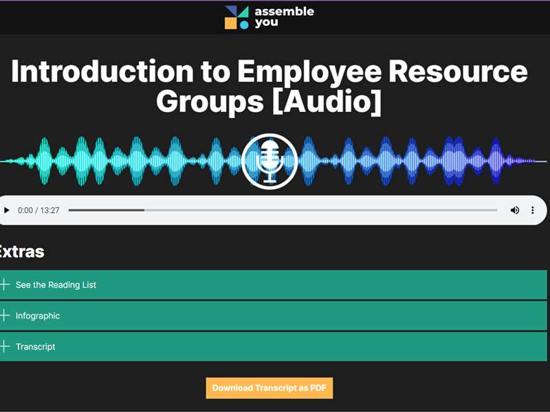 Introduction to Employee Resource Groups